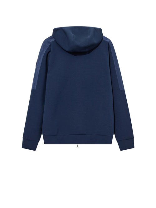 MOS MOSH Gallery Jayson Zip Hood Hoodie Herren dunkelblau dunkelblau Bild 2