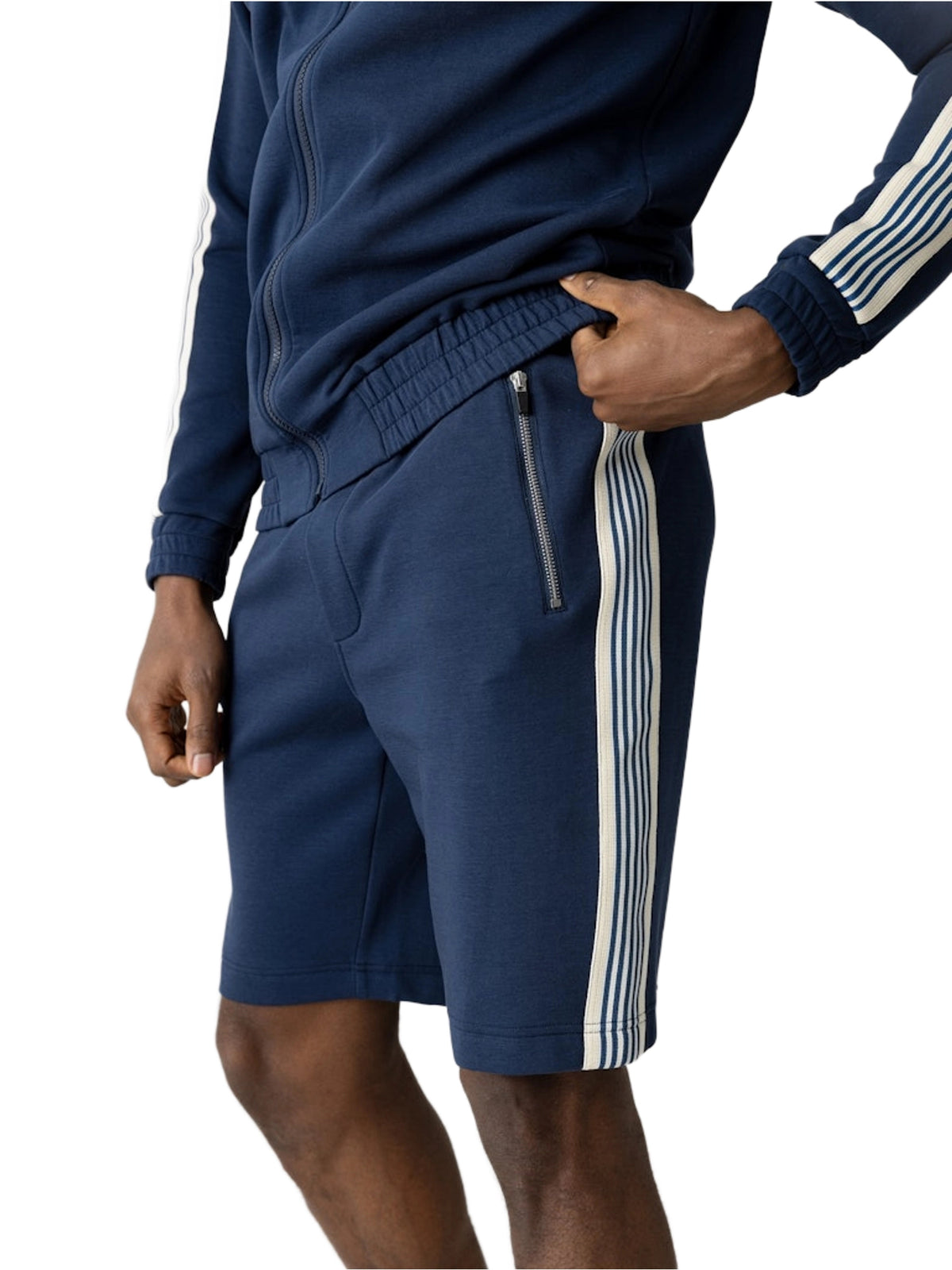 MOS MOSH GBridge Zip Shorts Herren dunkelblau dunkelblau Bild 3