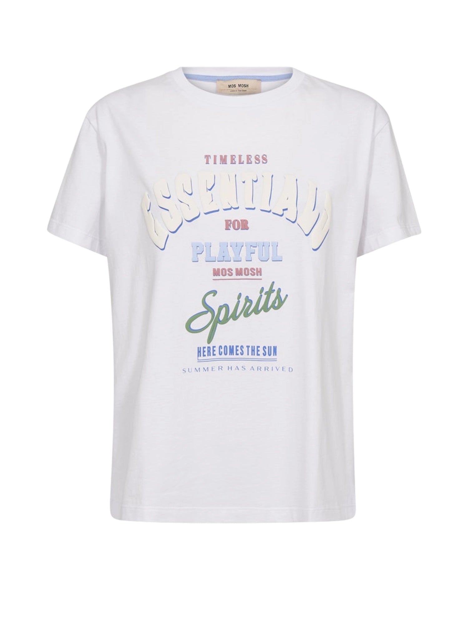 MOS MOSH Raft O-SS Tee T-Shirt Damen weiß weiss Bild 1