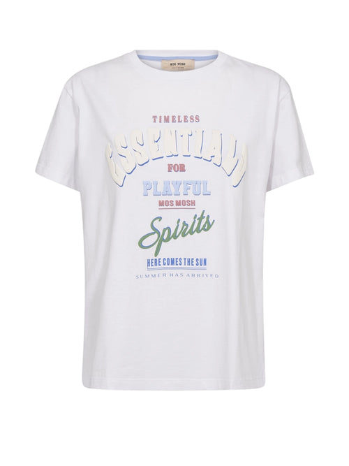 MOS MOSH Raft O-SS Tee T-Shirt Damen weiß - Mos Mosh - MEINFREUDENHAUS