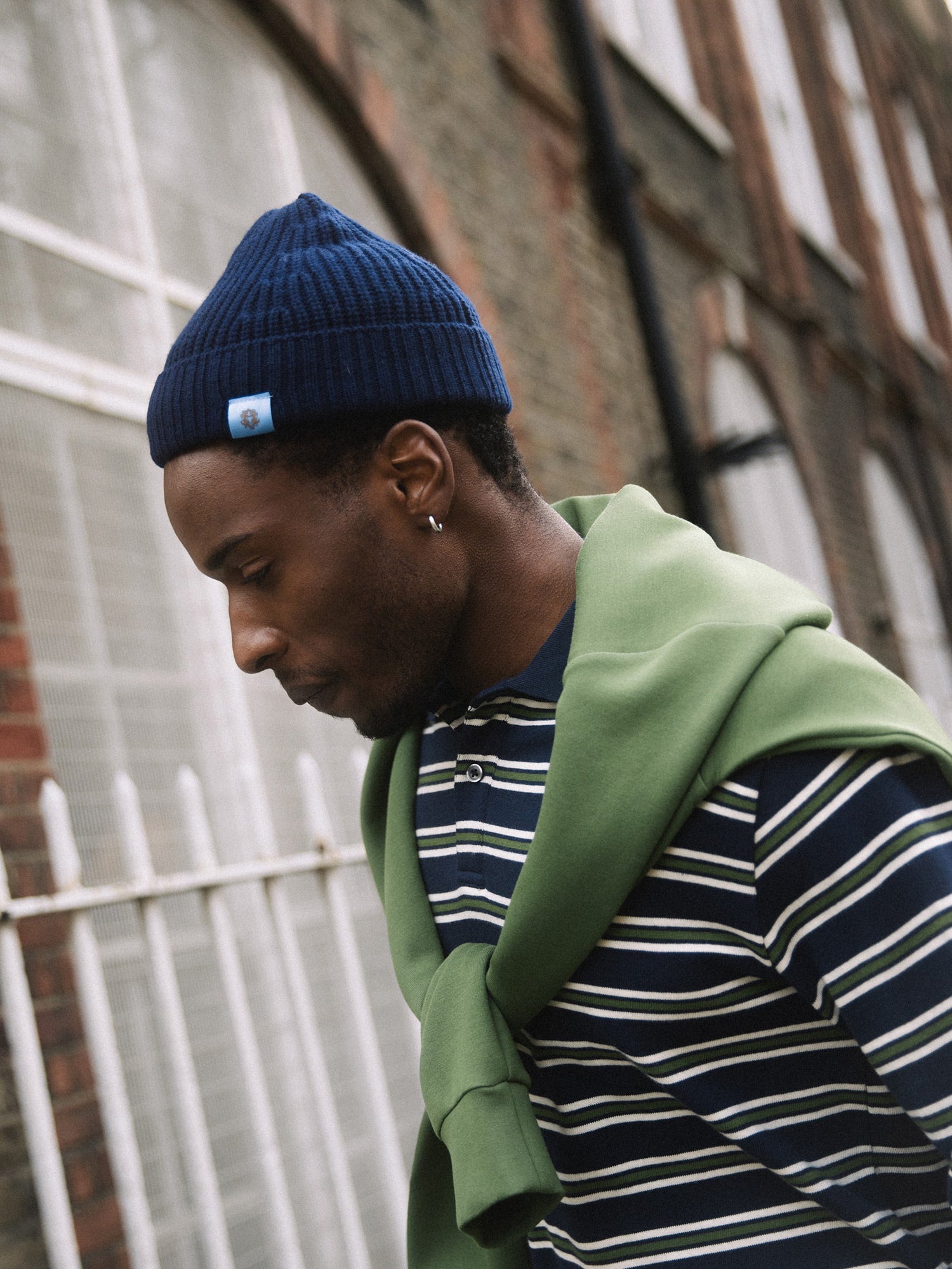 Mos Mosh Seaman Knit Beanie Unisex dunkelgrau grau Bild 3