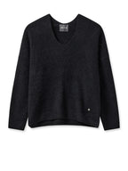 Mos Mosh Thora Strickpullover Damen blau blau Bild 8