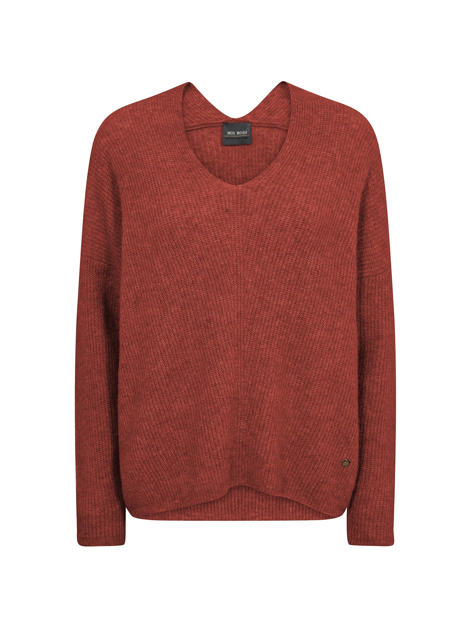 Mos Mosh Thora Strickpullover Damen blau blau Bild 3