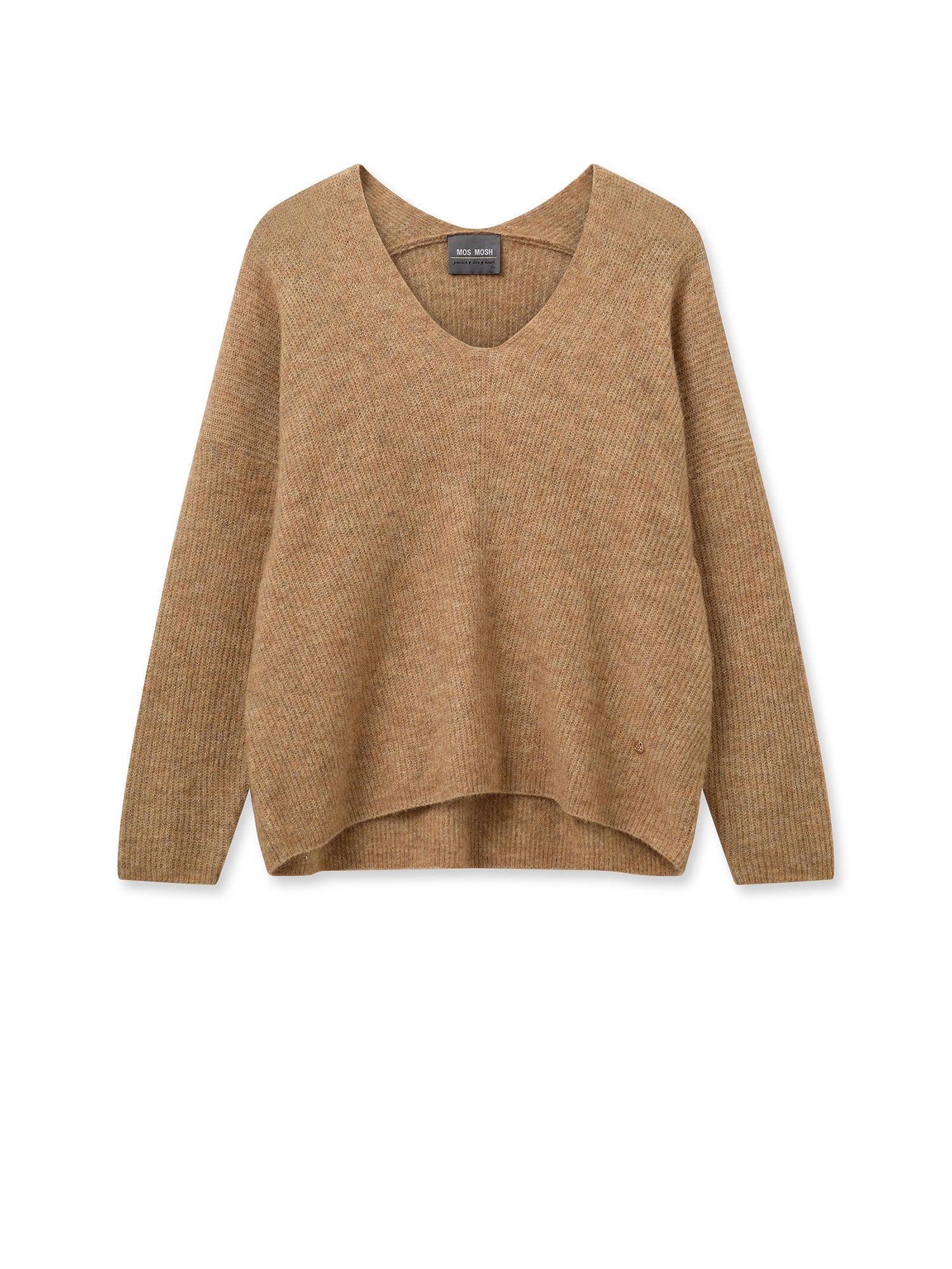 Mos Mosh Thora Strickpullover Damen blau blau Bild 4
