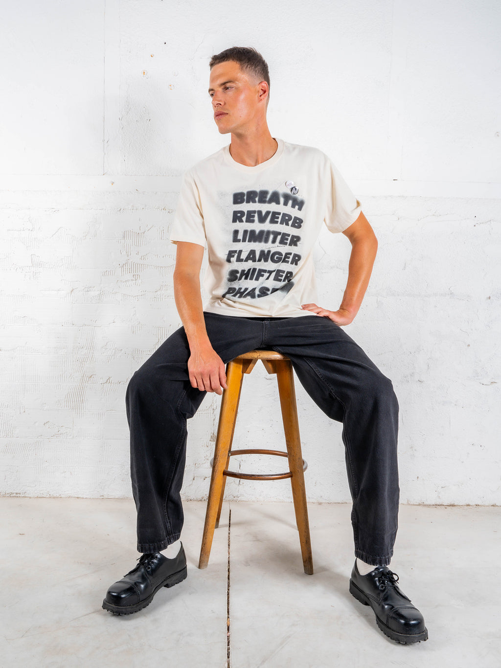 T-Shirt Trucker Breath Off-White Bild 2