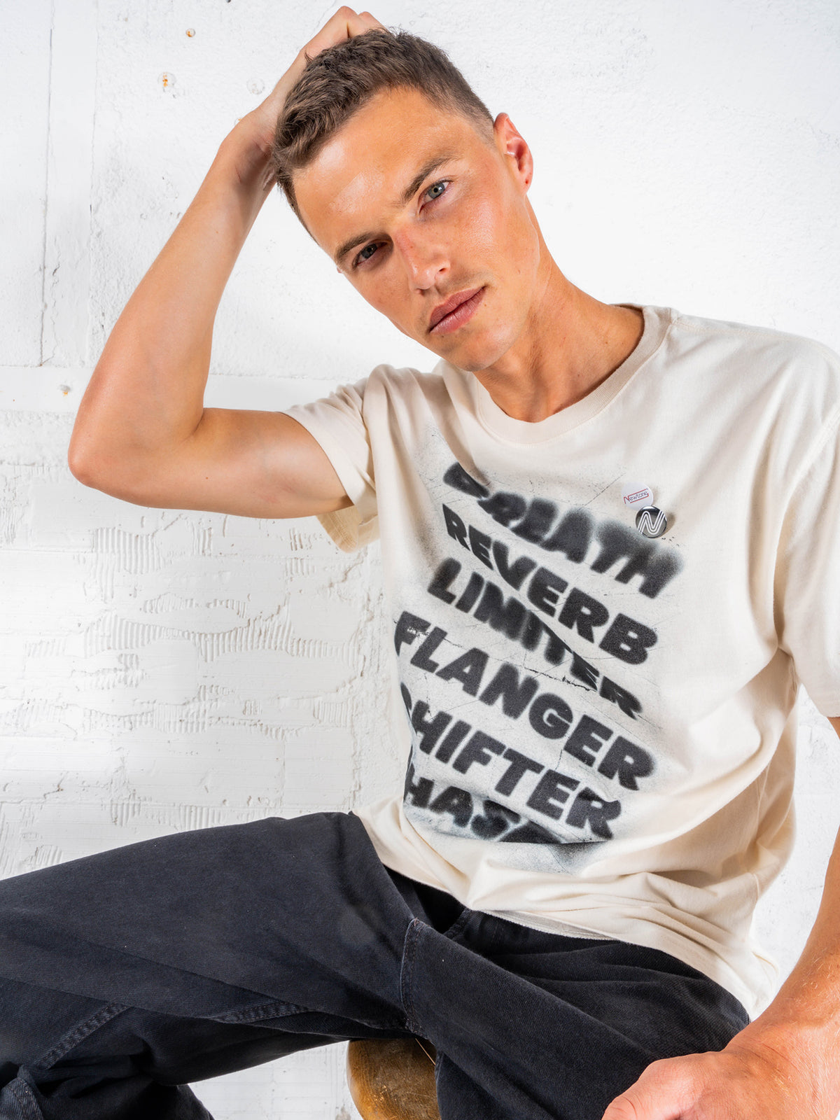 T-Shirt Trucker Breath Off-White Bild 5