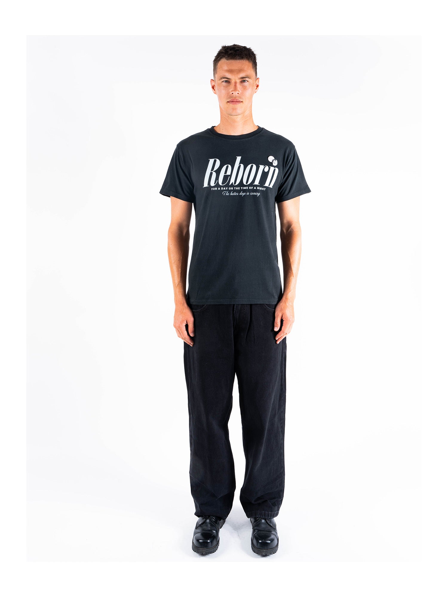 T-Shirt Trucker Reborn schwarz Bild 2