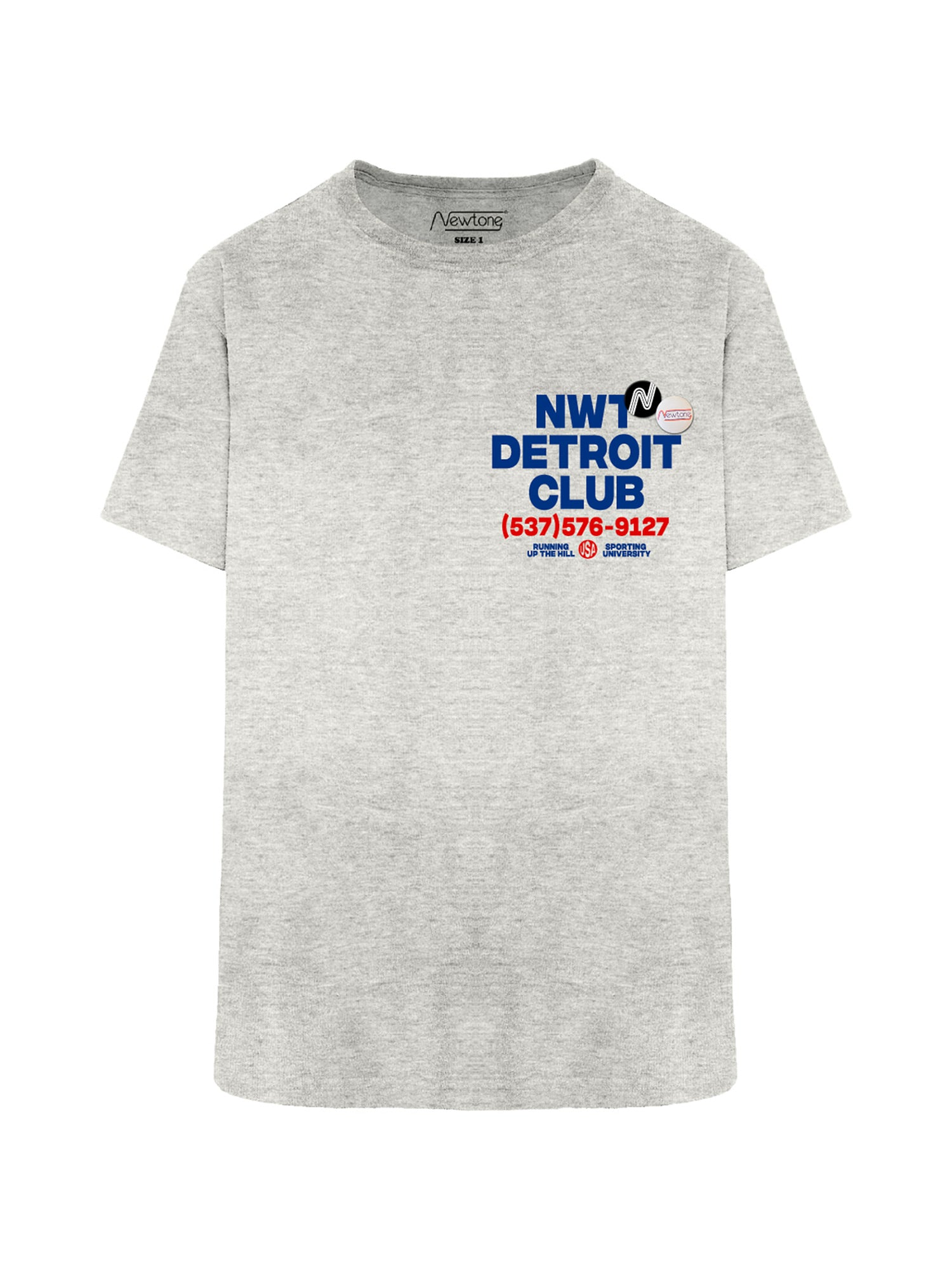 T-Shirt Trucker Sporting grau Bild 1