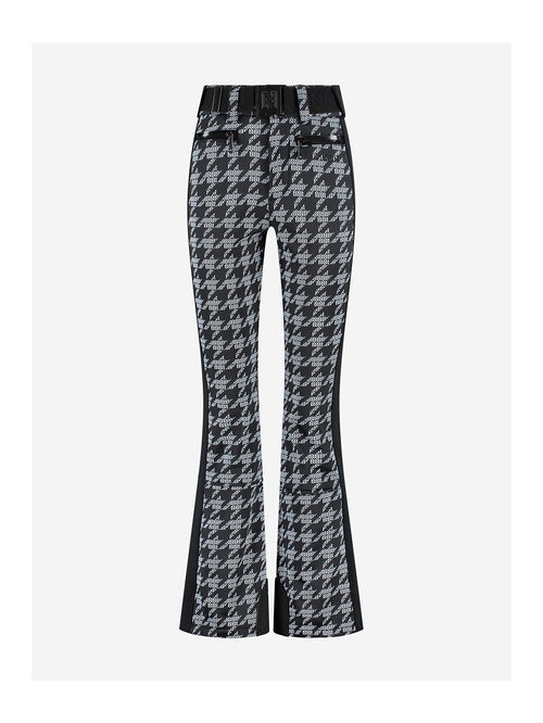 Nikkie Grace Contrast Logo Skihose Damen schwarz/weiss schwarz/weiss Bild 1