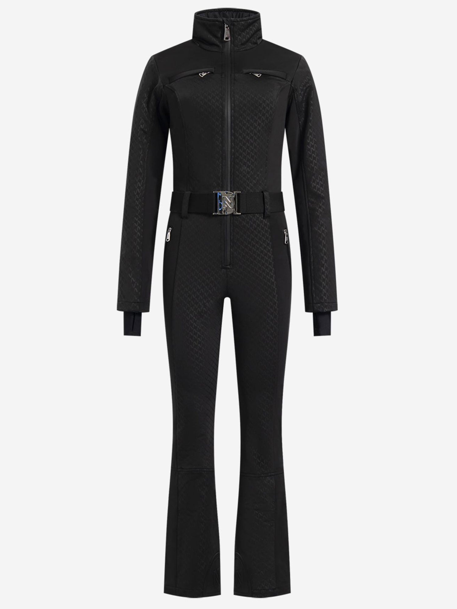 Nikkie Logo Skioverall Damen beige beige Bild 4
