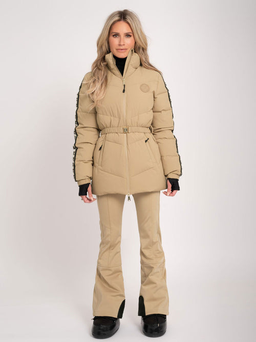 Nikkie Uda Skihose Damen beige beige Bild 2
