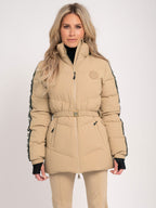 Nikkie Unique Skijacke Damen beige beige Bild 2