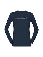 Norrona falketind equaliser merino Baselayer Damen dunkelblau dunkelblau Bild 1