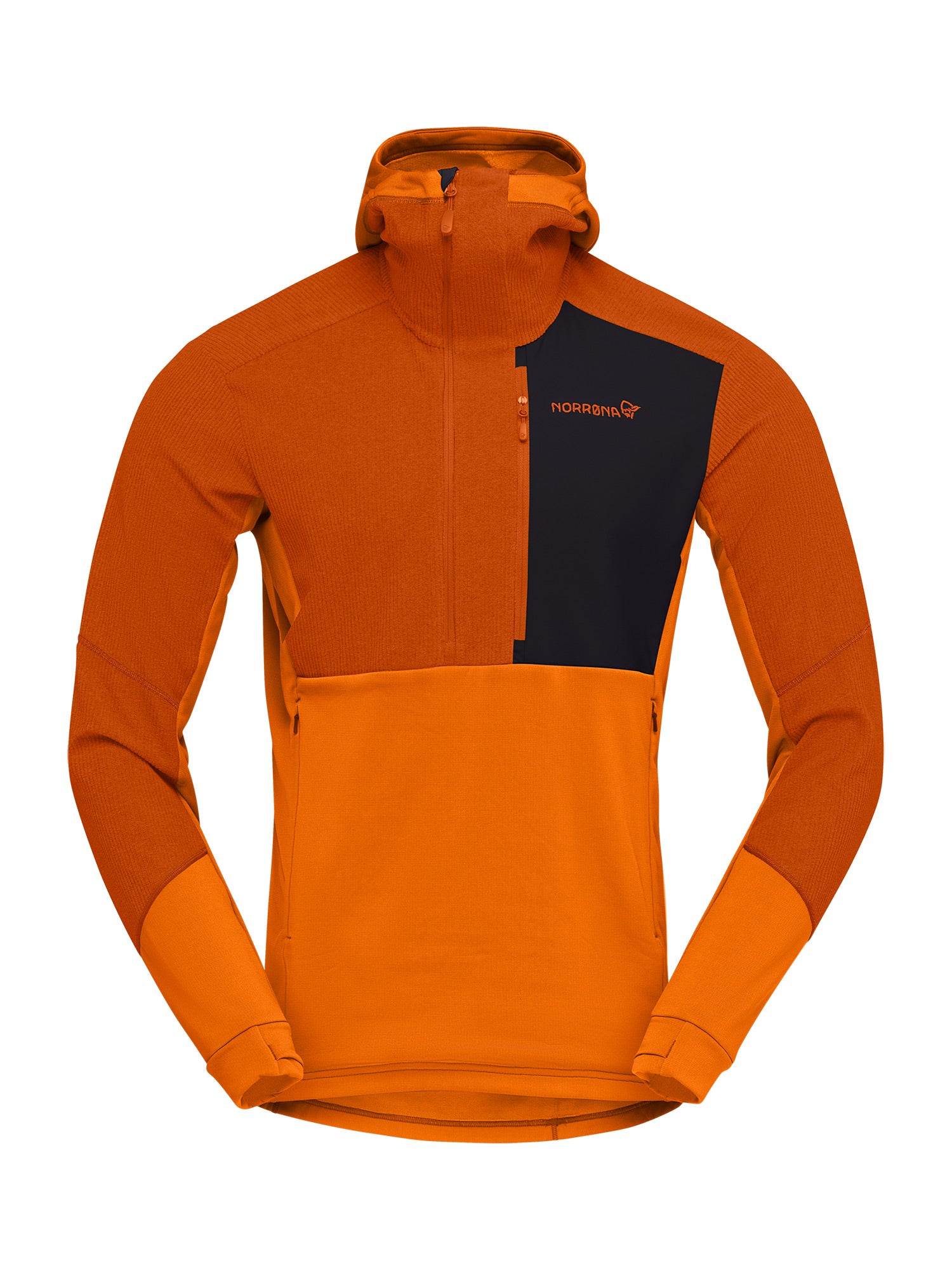 Norrona lofoten Thermal Pro Hood Baselayer Herren dunkelblau dunkelblau Bild 3