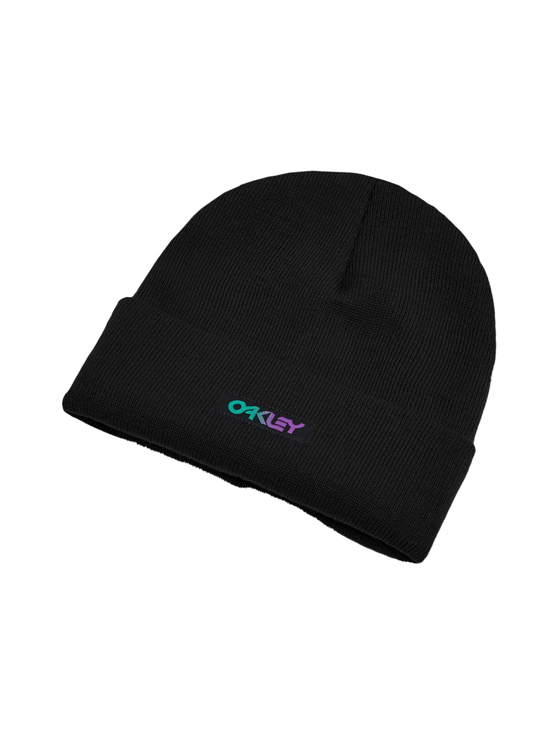 Oakley B1B Gradient Patch Beanie Haube Herren schwarz - Oakley - MEINFREUDENHAUS