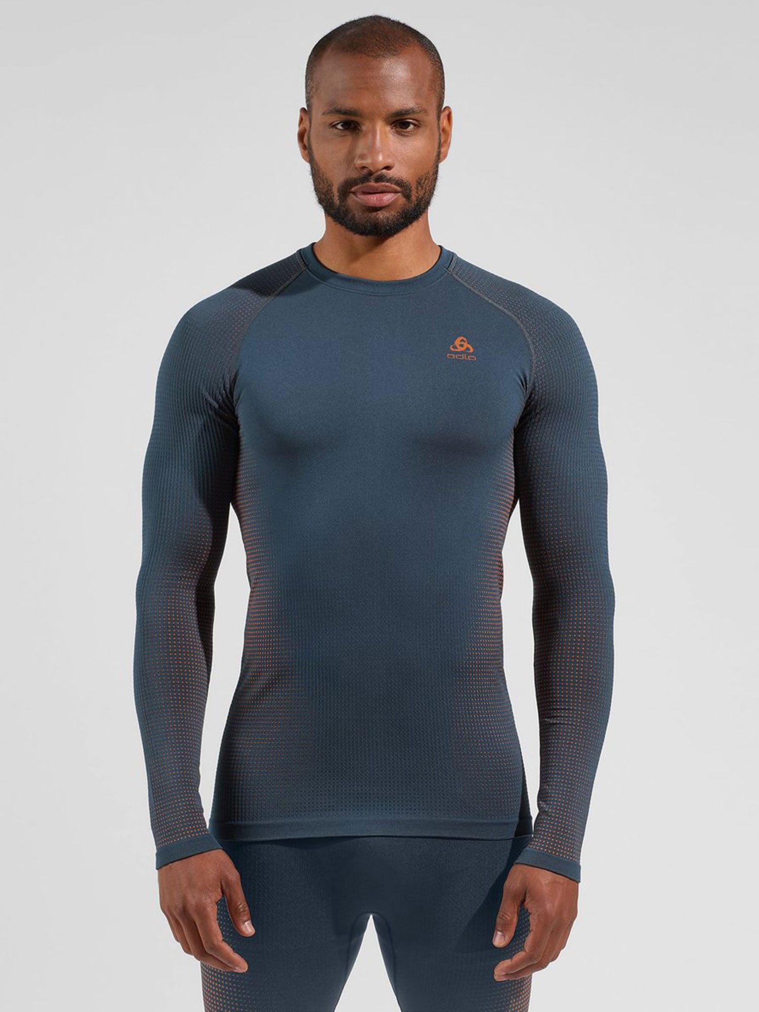 Odlo Performance Warm Eco Skiunterwäsche Herren schwarz schwarz Bild 3