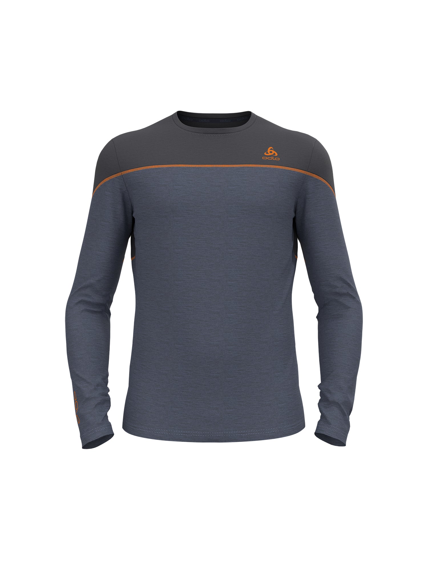 Odlo Top crew neck Revelstoke Skiunterwäsche Herren blau/grau blau/grau Bild 2