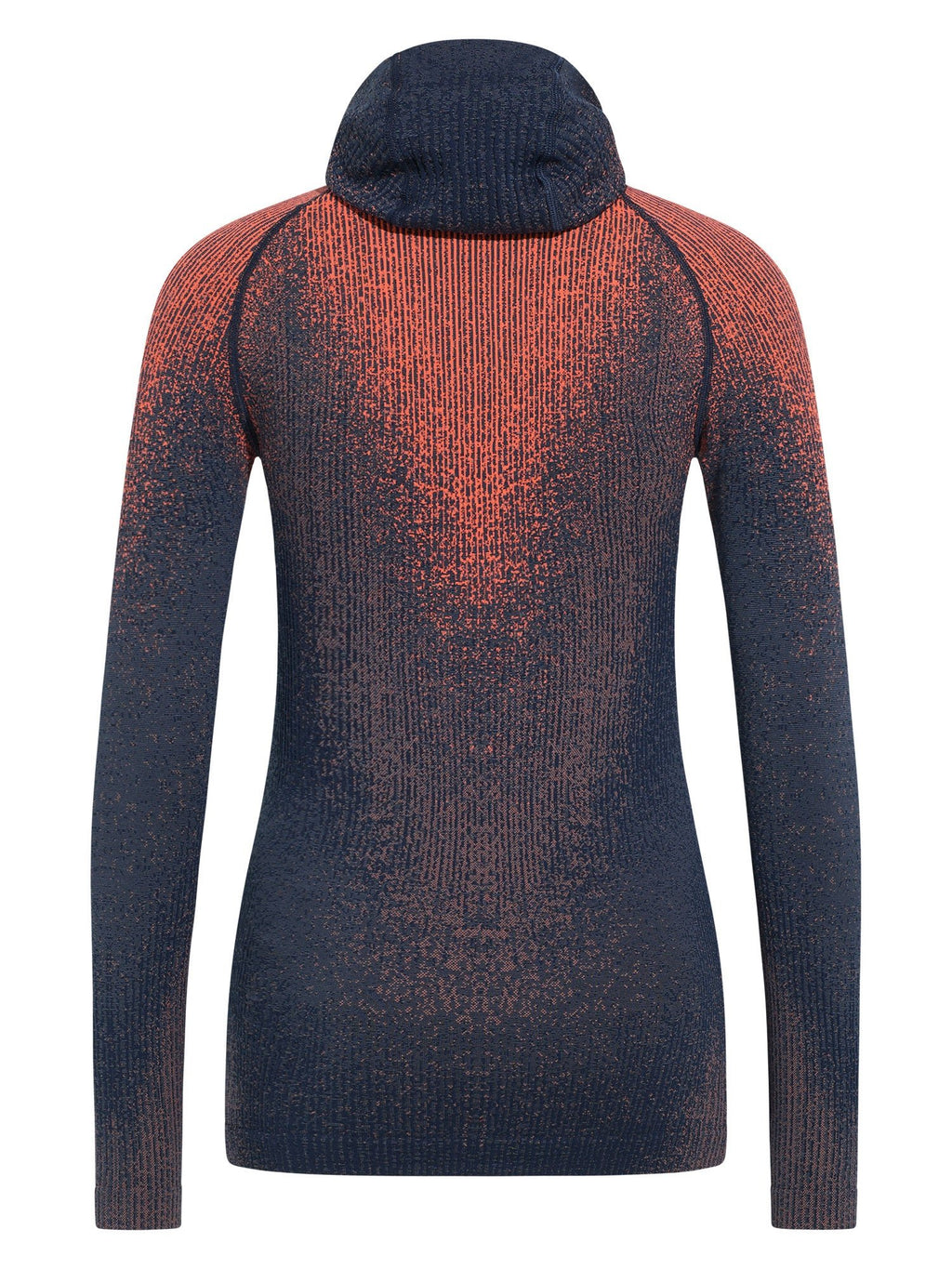Odlo Bl Top facemask l/s Blackcomb Skiunterwäsche Damen dunkelblau/orange dunkelblau/orange Bild 2