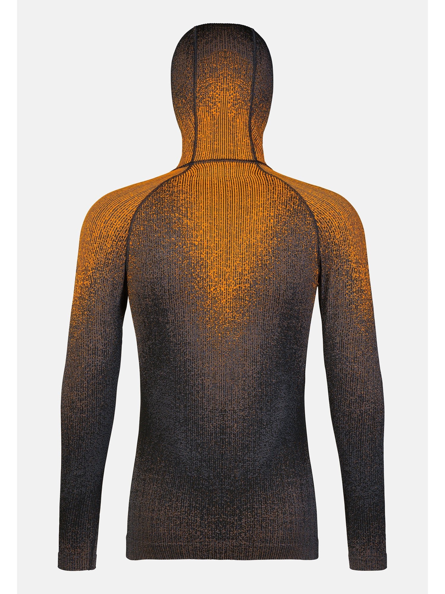 Odlo Bl Top facemask l/s Blackcomb Skiunterwäsche Herren schwarz/orange schwarz/orange Bild 7