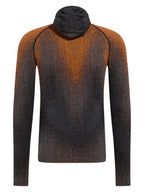 Odlo Bl Top facemask l/s Blackcomb Skiunterwäsche Herren schwarz/orange schwarz/orange Bild 8