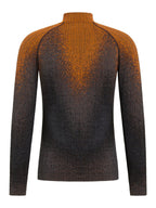 Odlo Bl Top turtle neck l/s half zip Skiunterwäsche Herren schwarz/orange schwarz/orange Bild 7