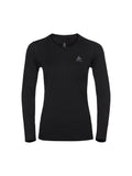 Odlo Crew Neck Skiuntewäsche Damen schwarz schwarz Bild 1