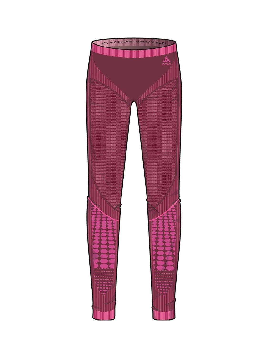 Odlo Performance Warm Skiunterwäsche Kinder dunkelblau dunkelblau Bild 2