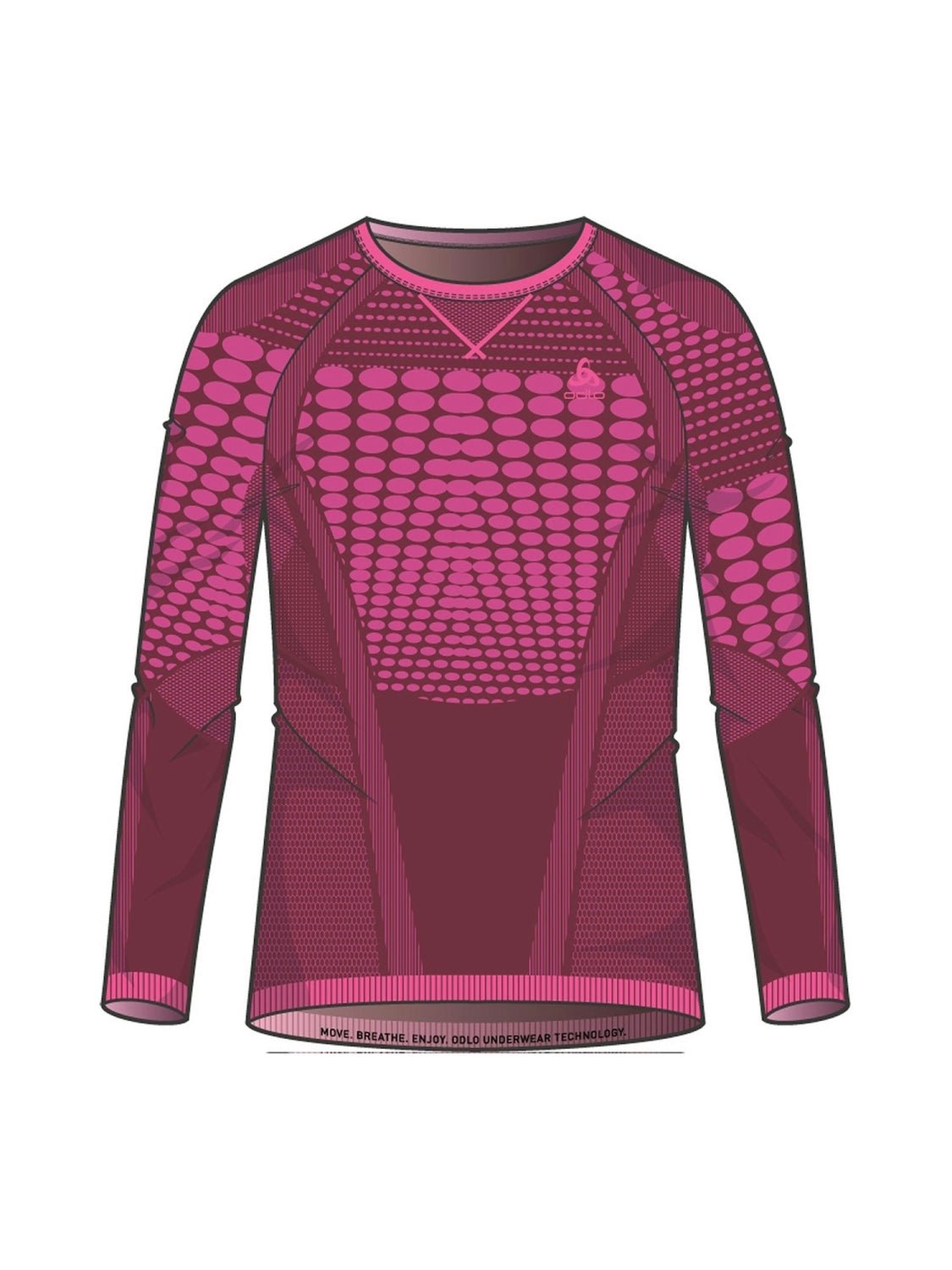 Odlo Performance Warm Kids Base Layer Skiunterwäsche Kinder dunkelblau dunkelblau Bild 2