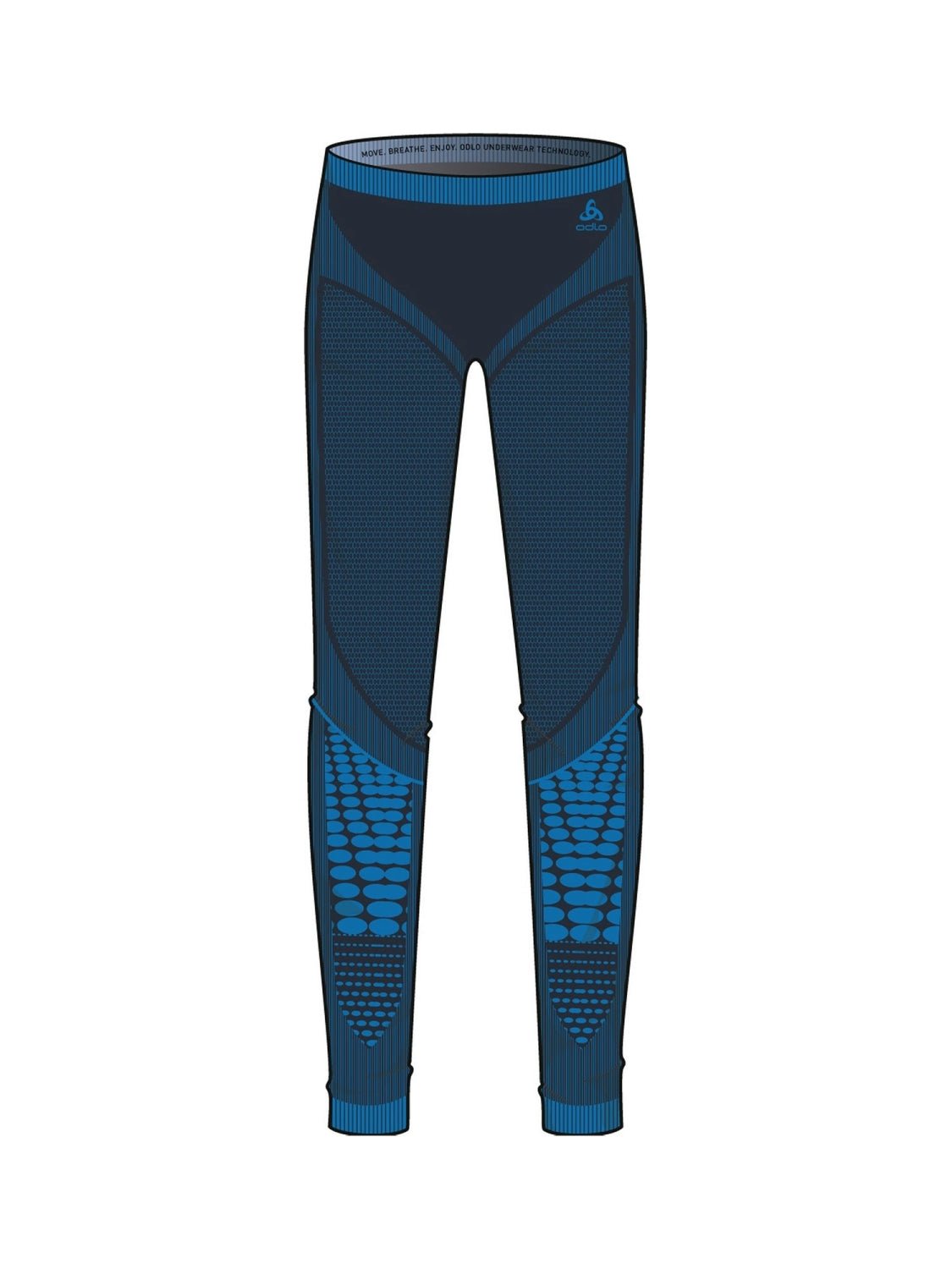 Odlo Performance Warm Skiunterwäsche Kinder dunkelblau dunkelblau Bild 1