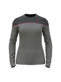 Odlo Top crew neck Revelstoke Skiunterwäsche Damen grau/rosa grau/rosa Bild 1