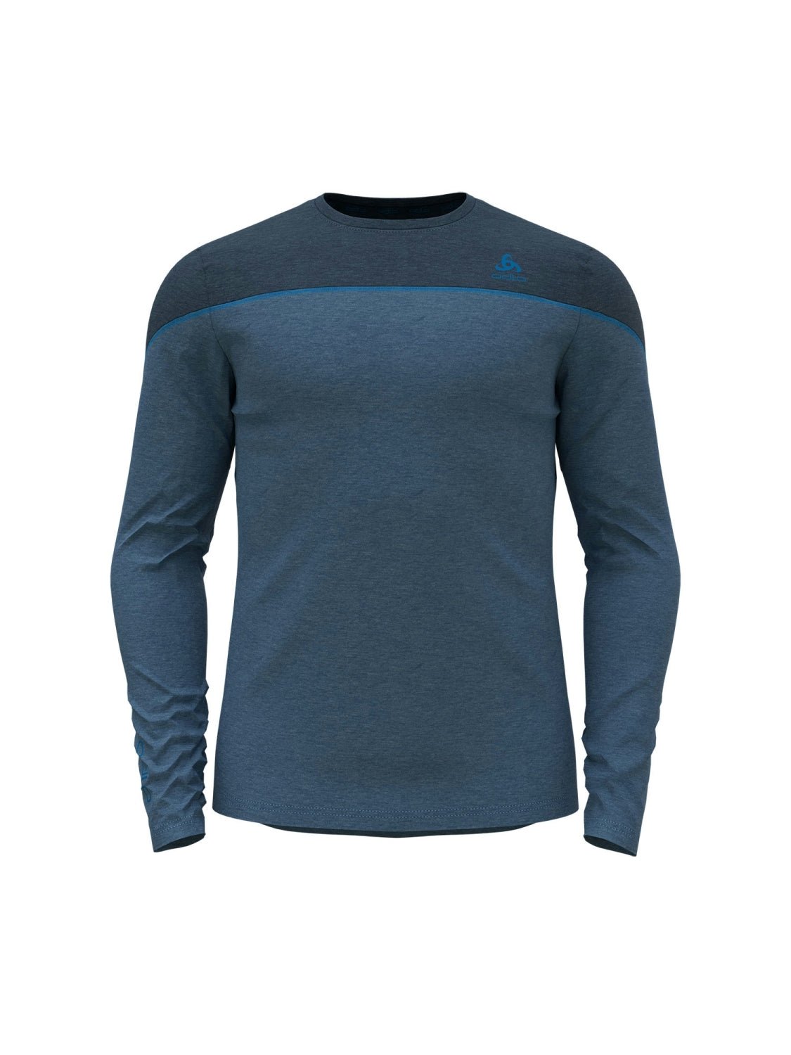 Odlo Top crew neck Revelstoke Skiunterwäsche Herren blau/grau blau/grau Bild 1