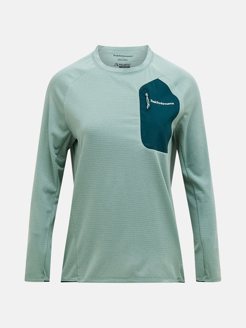 Peak Performance Freelight Polartec Grid Baselayer Damen mint mint Bild 1
