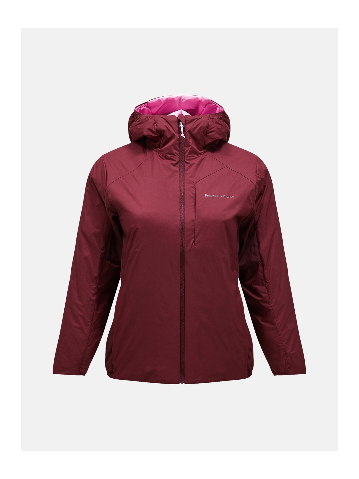 Peak Performance Freelight Reversible Hood Baselayer Damen weinrot weinrot Bild 1