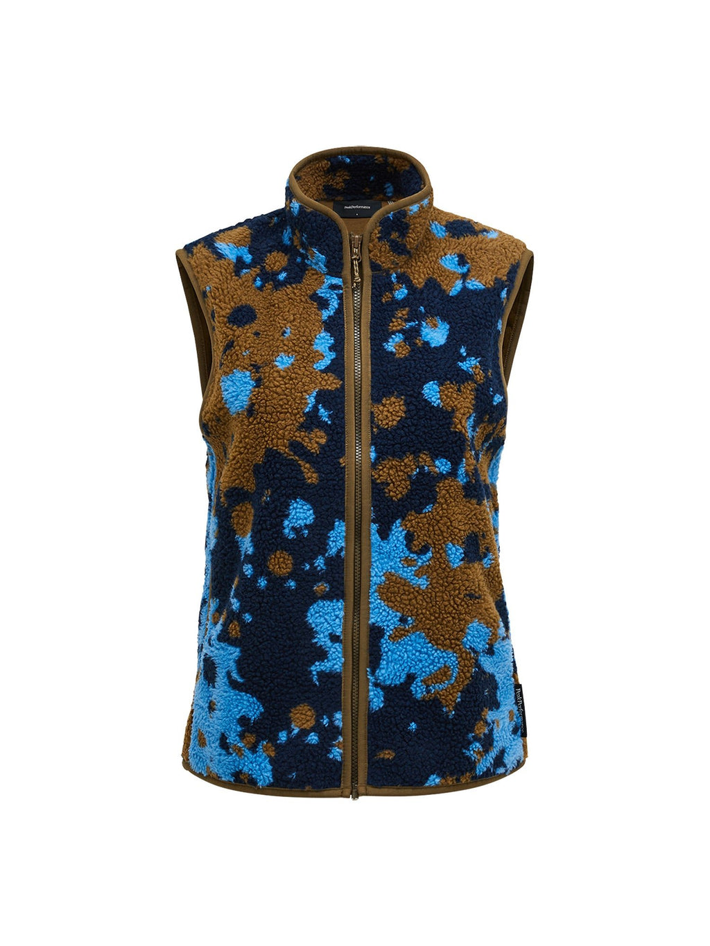 Peak Performance Graphic Pile Weste Damen braun braun Bild 1