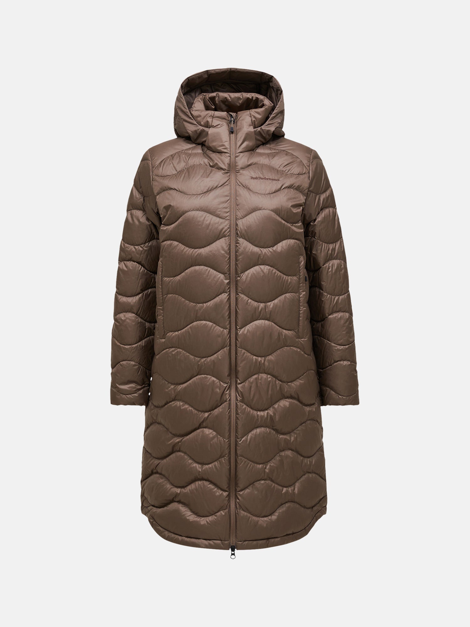Peak Performance Helium Down Coat Mantel Damen dunkelbraun dunkelbraun Bild 1