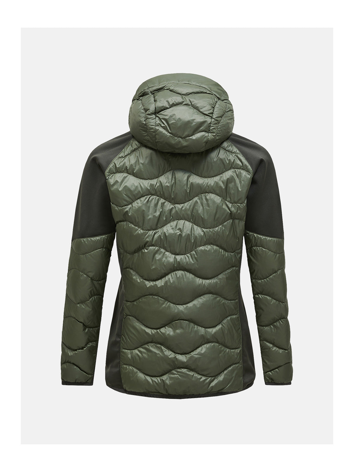 Peak Performance Helium Down Hybrid Hood Midlayer Herren schwarz schwarz Bild 12