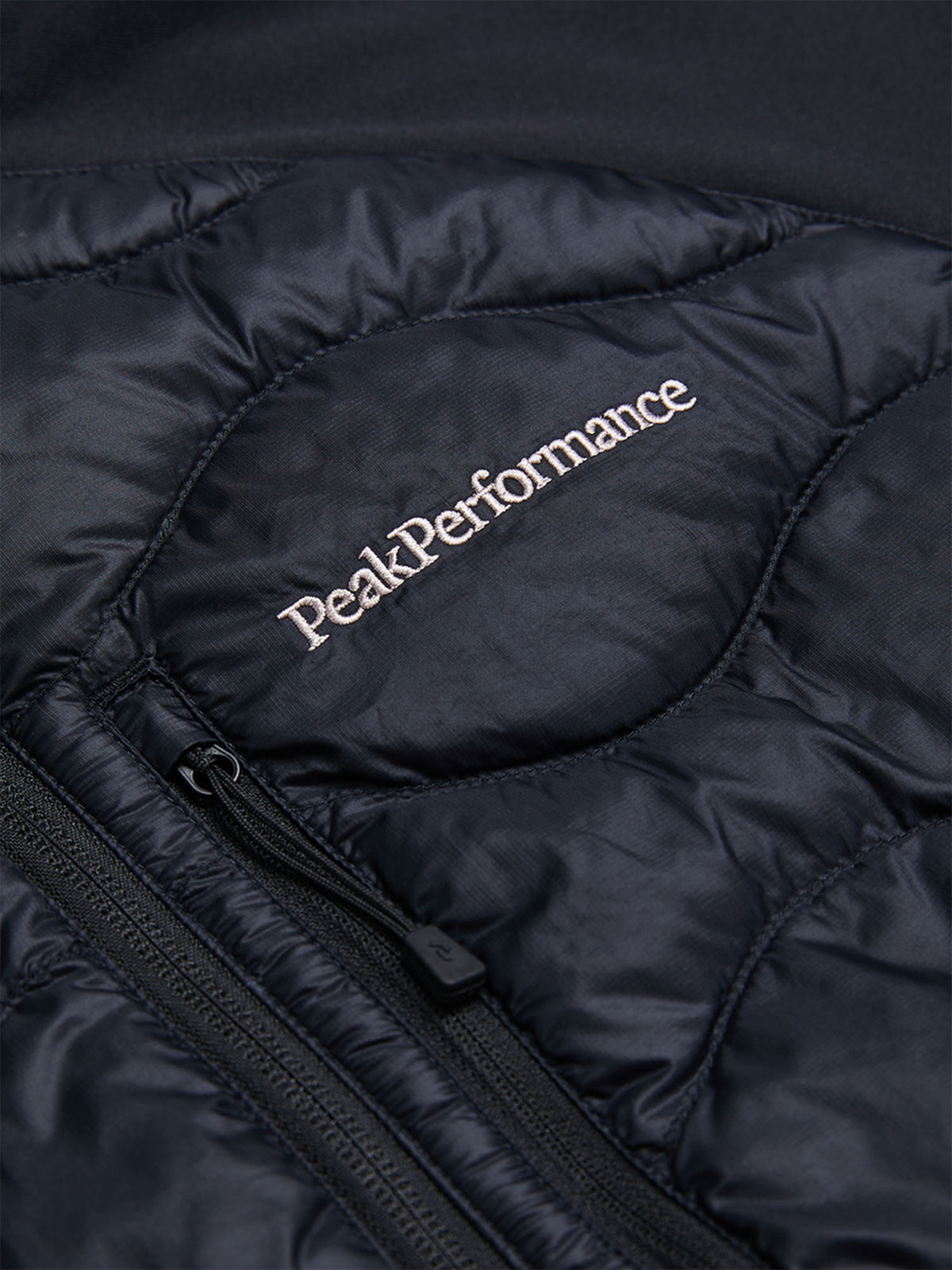 Peak Performance Helium Down Hybrid Hood Midlayer Herren schwarz schwarz Bild 3