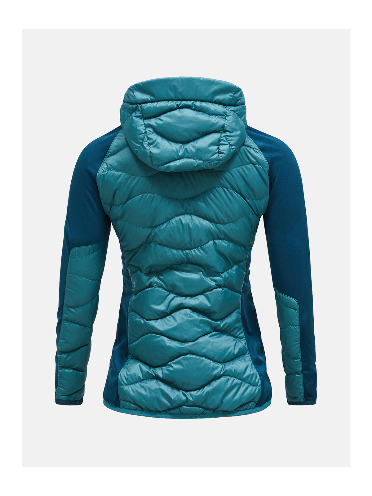 Peak Performance Helium Down Hybrid Midlayer Damen blau blau Bild 4