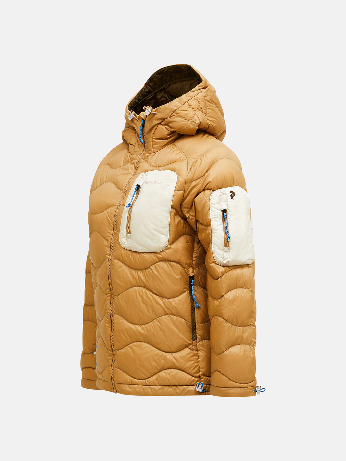 Peak Performance Helium Utility Down Hood Damen-Daunenjacke beige Bild 19