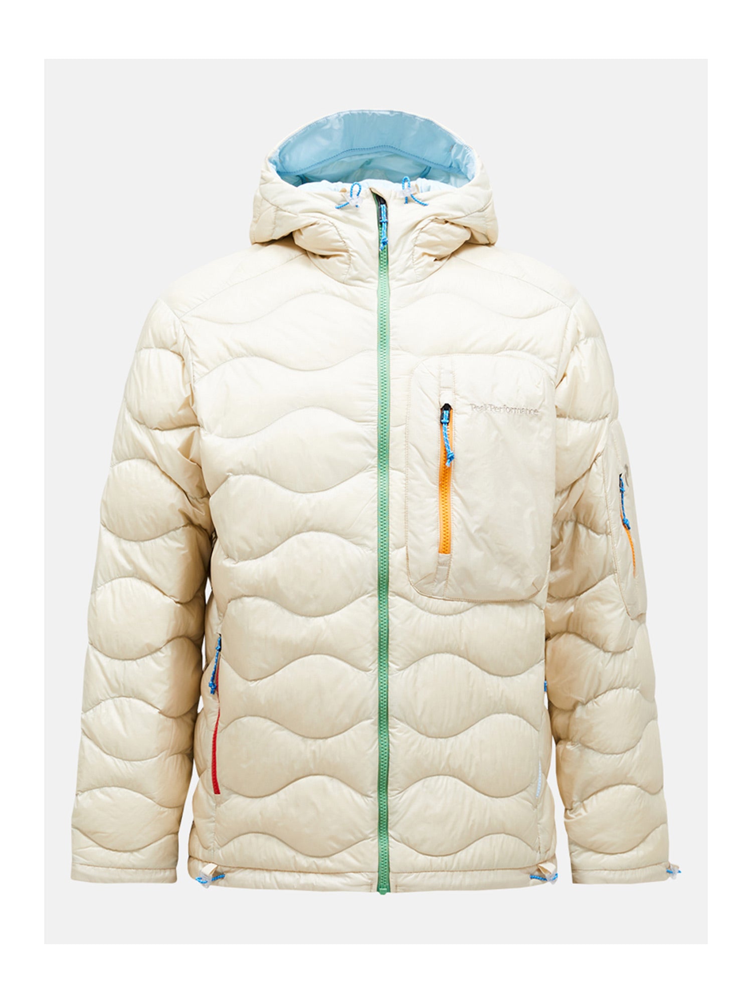 Peak Performance Helium Utility Down Midlayer Herren beige/grün beige/grün Bild 8