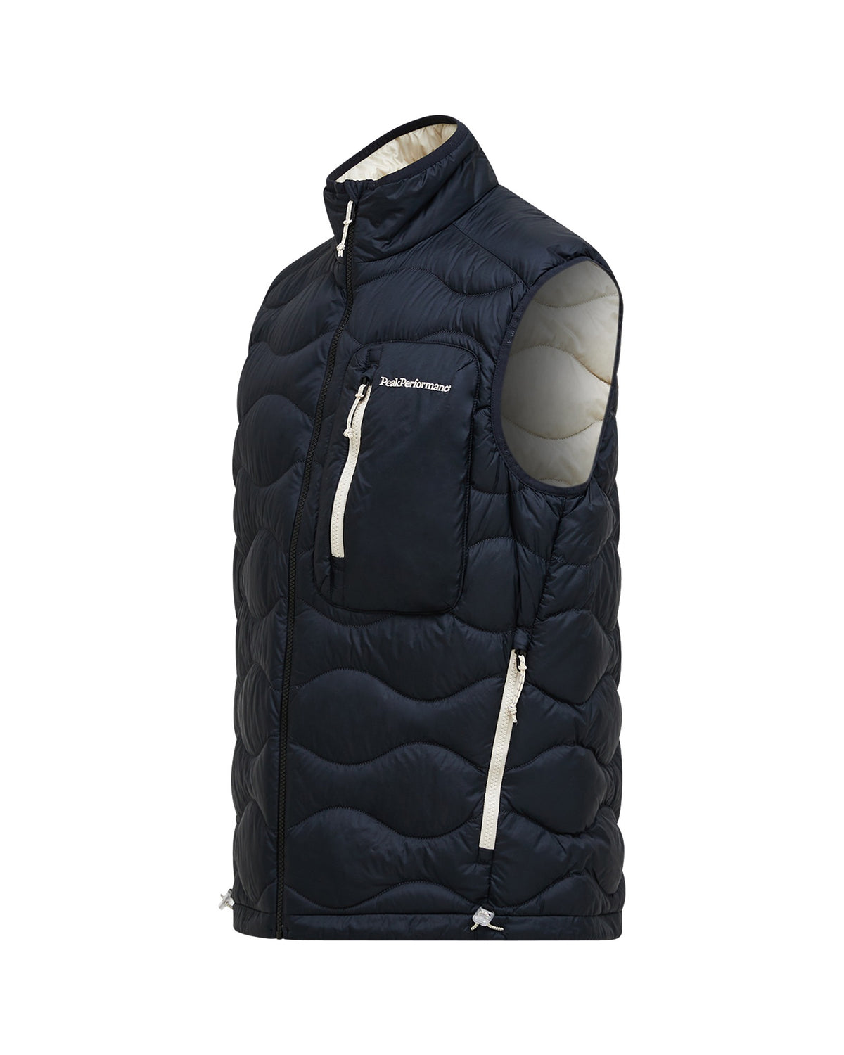 Peak Performance Helium Utility Down Herren-Daunenweste schwarz/weiss Bild 3