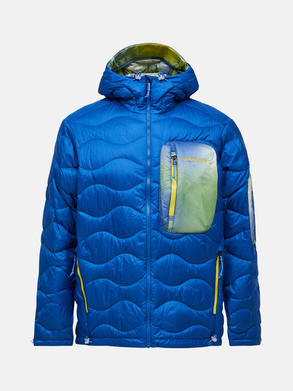 Peak Performance Helium Utility Down Midlayer Herren dunkelblau/gelb dunkelblau/gelb Bild 1