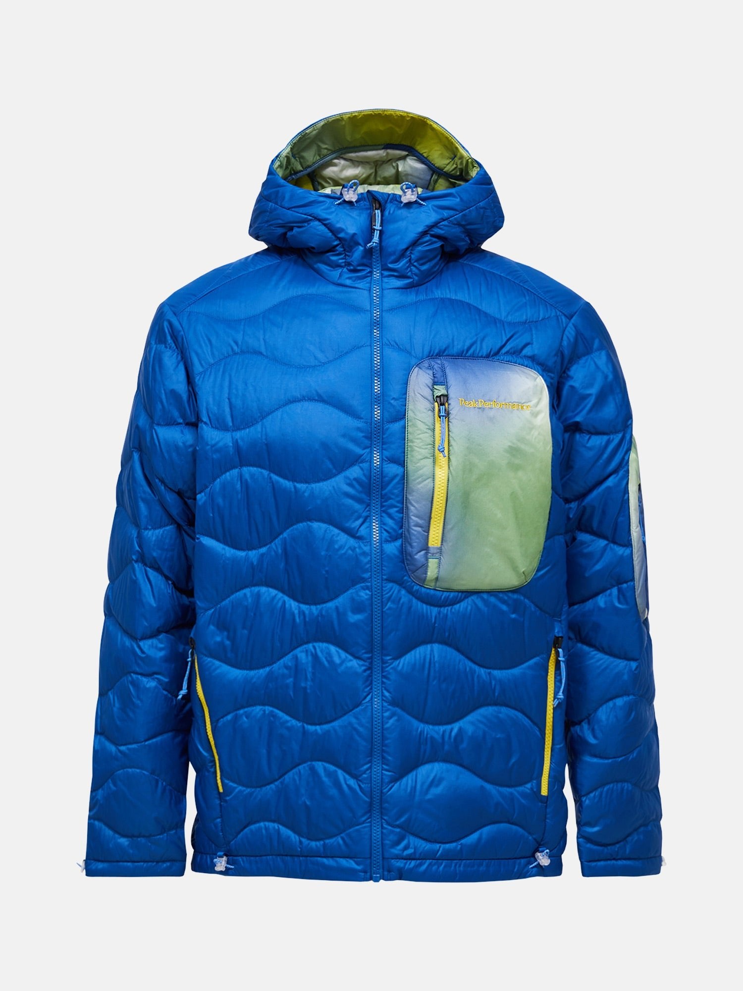 Peak Performance Helium Utility Down Midlayer Herren dunkelblau/gelb dunkelblau/gelb Bild 1