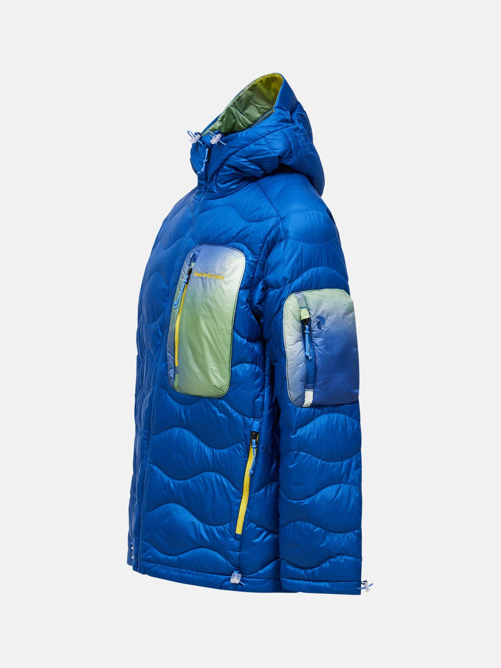 Peak Performance Helium Utility Down Midlayer Herren dunkelblau/gelb dunkelblau/gelb Bild 2