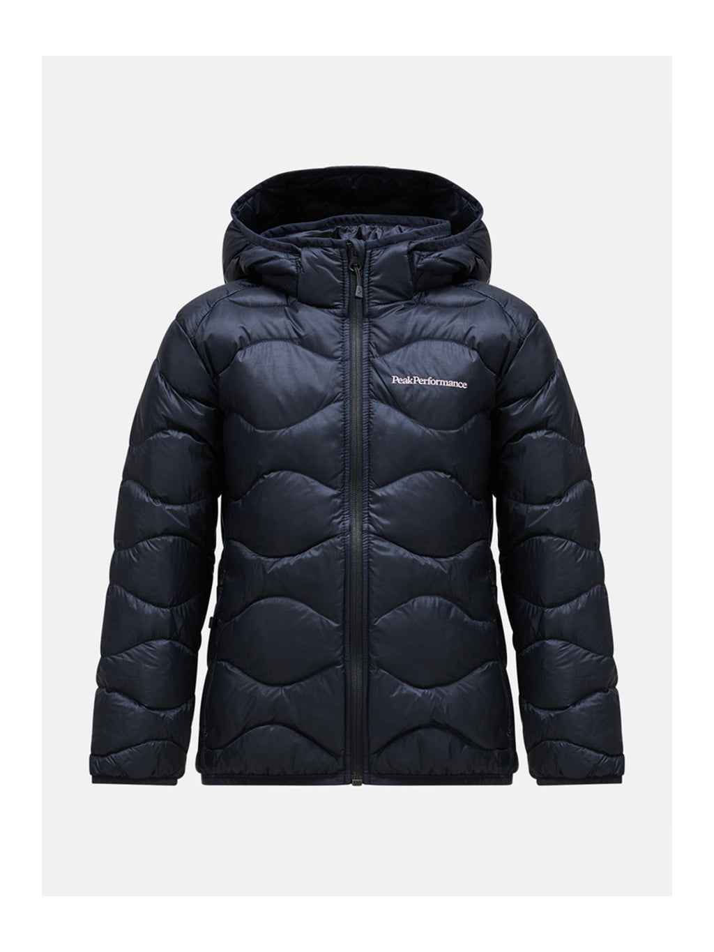 Peak Performance Jr Helium Down Hood Midlayer Kinder schwarz schwarz Bild 1
