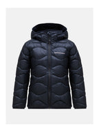 Peak Performance Jr Helium Down Hood Midlayer Kinder schwarz schwarz Bild 1