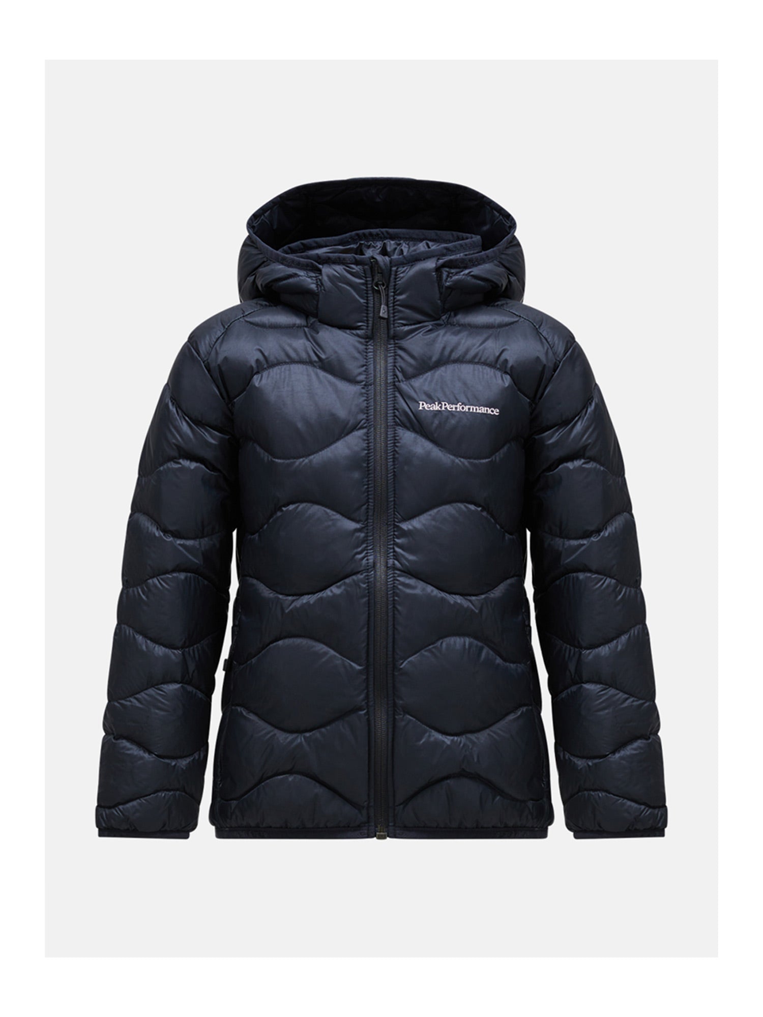 Peak Performance Jr Helium Down Hood Midlayer Kinder schwarz schwarz Bild 1