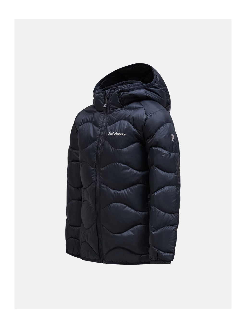 Peak Performance Jr Helium Down Hood Midlayer Kinder schwarz schwarz Bild 2