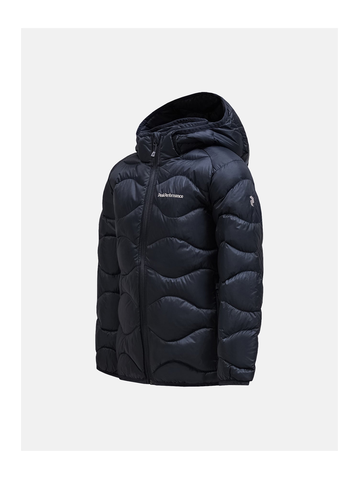 Peak Performance Jr Helium Down Hood Midlayer Kinder schwarz schwarz Bild 2