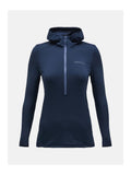 Peak Performance Light Hooded Fleece Baselayer Damen hellblau hellblau Bild 3